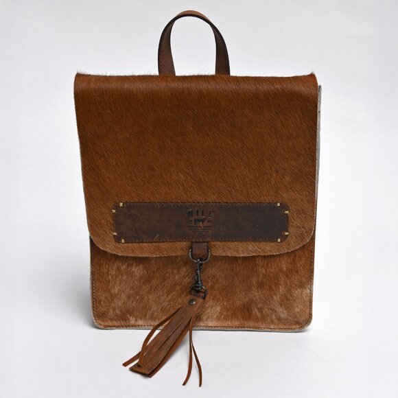 Will Leather Goods Limited "Simple Western Collection" natural hide backpack - Picture 10 of 10